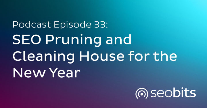 SEO Pruning and Cleaning House for the New Year